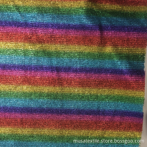 Hotsale Custom Digital Printing Rainbow Design Bullet Fabric